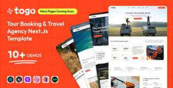 Togo - Travel & Tour Booking Agency NextJs Template