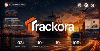 Trackora - Transportation & Logistics Elementor WordPress Theme
