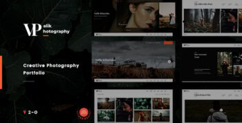 Valik - Creative Responsive  Photography Portfolio