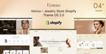 Vemus – Jewelry Store Shopify Theme OS 2.0