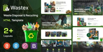Wastex - Waste Disposal & Recycling HTML Template