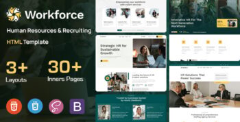Workforce - Human Resources & Recruiting HTML Template