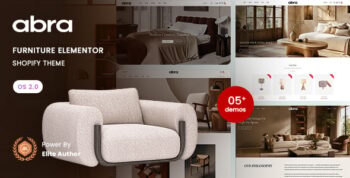 Abra - Furniture Elementor Shopify 2.0 Theme