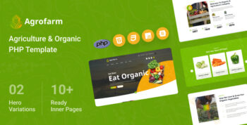 Agrofarm - Agriculture & Organic PHP Template