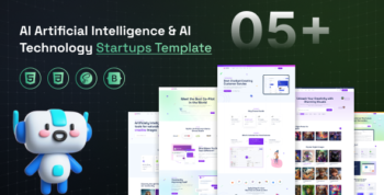 AI Doodle – Artificial Intelligence & AI Startup Technology Template