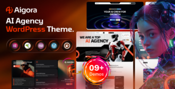 Aigora - AI Agency WordPress Theme
