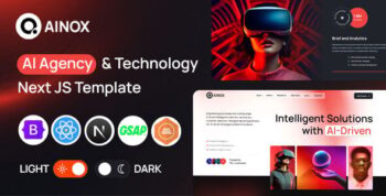 Ainox – AI Agency & Technology Next JS Template