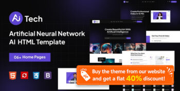 AItech - Artificial Neural Network AI HTML5 Template