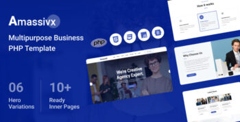 Amassivx - Multipurpose Business PHP Template