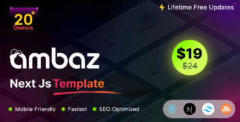 Ambaz - Multipurpose eCommerce NextJs Template