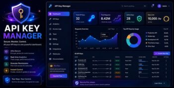 API Key Manager | HTML5 Management Tool