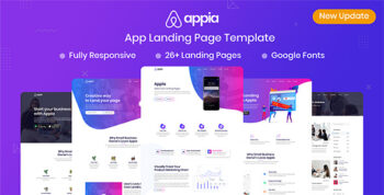 Appia - App Landing Page Template