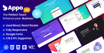 appo | React App Landing Page