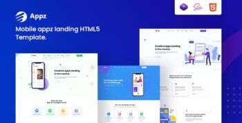 Appz - Mobile App landing HTML5 Template