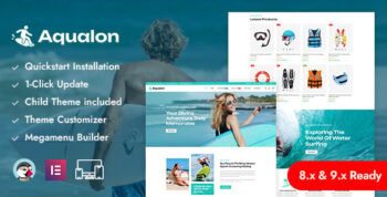 Aqualon – Surfing Board & Water Sports PrestaShop Responsive Theme