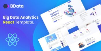 B-Data - Big Data & Analytics React Template