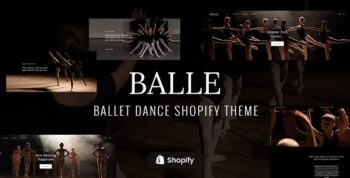 Balle - Dance Studio Shopify Theme