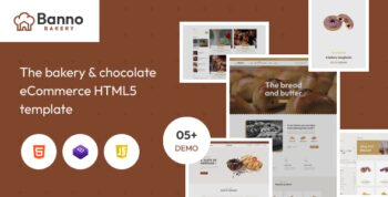 Banno - The Bakery & Chocolate eCommerce HTML5 Template
