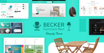 Becker | Furniture shop, Electronics Shopify Theme