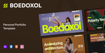 Boedoxol - Personal Portfolio HTML Template