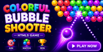 Bubble Shooter | Colorful HTML5 Game