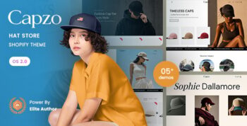 Capzo - Hat Store Shopify 2.0 Theme