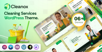 Cleanox - Cleaning Services WordPress Theme