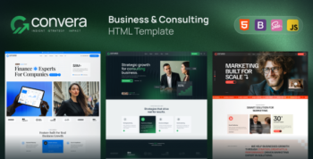 Convera - Business & Consulting HTML Template