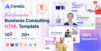 Corebiz – Business Consulting HTML Template