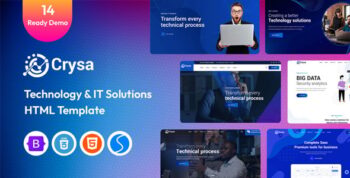 Crysa – Technology & IT Services HTML Template
