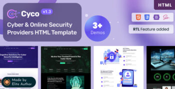 Cyco - Cyber & Online Security Services Bootstrap 5 Template