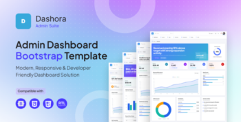 Dashora - Responsive Bootstrap 5 Admin Dashboard HTML Template