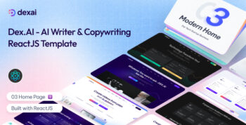 Dex.AI - AI Writer & Copywriting React Template