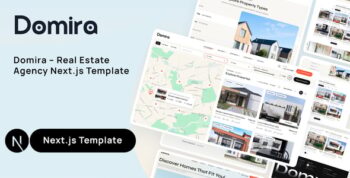 Domira – Real Estate Agency Next.js Template