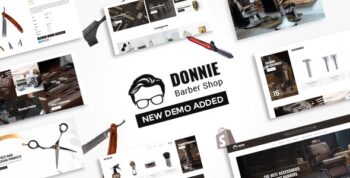 Donnie | Barber Shop Shopify Theme