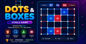 Dots & Boxes | HTML5 Strategy Puzzle Game