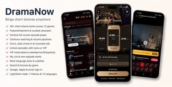 DramaNow | Flutter App Short Drama Platform