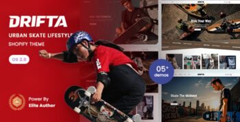 Drifta - Urban Skate Lifestyle OS Shopify Theme