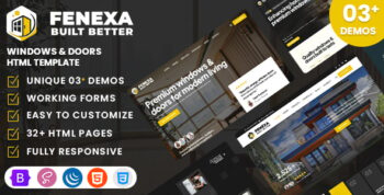 Fenexa - Windows & Doors HTML Template