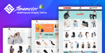 Financier - Multipurpose Responsive Shopify Theme