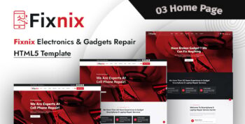 Fixnix - Electronics & Gadgets Repair HTML5 Template