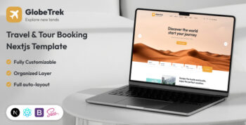 GlobeTrek Travel Tour Listing Nextjs Template