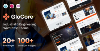 GloCore – Industrial & Engineering Services WordPress Theme