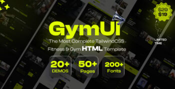 Gymui | Premium Fitness & Gym HTML Template