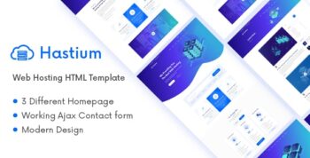 Hastium - Web Hosting and Technology HTML5 Template