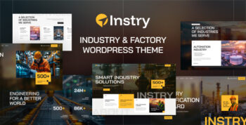 Instry - Industry & Factory WordPress Theme