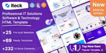 Iteck - Software & Technology HTML Template