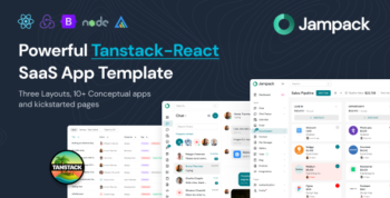 Jampack - Powerful TanStack-React SaaS App Template