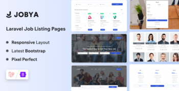 Jobya - Laravel 13 Job Board & Job Listing Template