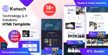 Kotech - Technology & IT Solutions HTML Template